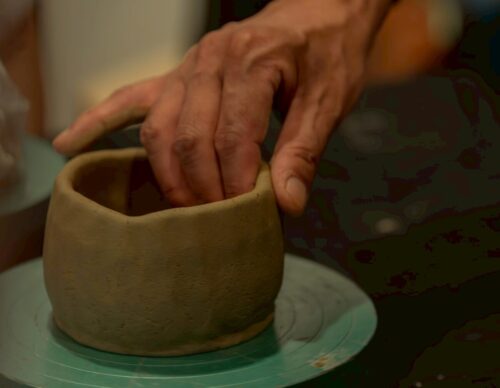 作陶教室 in 台湾文學基地 創作坊